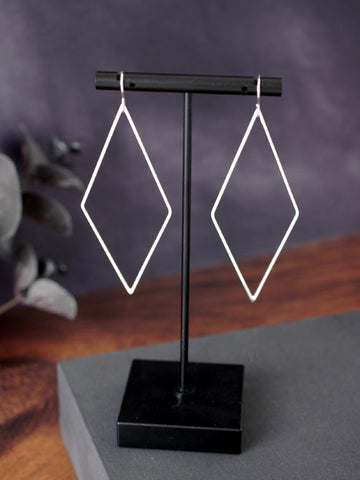 large-statement-big-silver-diamond-hook-earrings