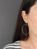 large-simple-circle-silver-hoop-dangly-earrings