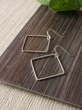 large-square-lightweight-silver-dangly-earrings