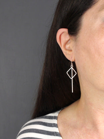 long-square-bar-drop-silver-geometric-hook-earrings