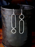 Stylish Asymmetrical Geometric Drop Earrings
