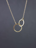 9ct-gold-circle-linked-simple-chain-handmade-necklace-double-linked