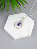 purple-amethyst-droplet-teardrop-silver-jewellery-set