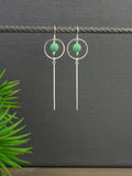 blue-chinese-turquoise-geometric-silver-bar-dangly-earrings