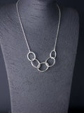 Chunky Oval Chained Necklace