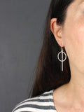 modern-geometric-handmade-circle-bar-drop-silver-dangly-hook-earrings