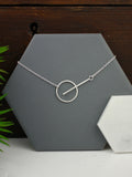 minimal-geometric-circle-modern-silver-necklace