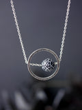 black-white-agate-stone-handmade-silver-circle-necklace