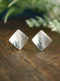 curved-square-handmade-silver-textured-studs