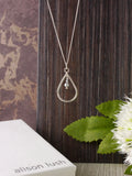 grey-pearl-handmade-silver-teardrop-necklace-pendant