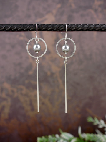 long-grey-crystal-pearl-silver-dangly-earrings