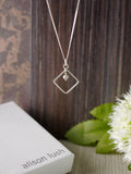 silver-square-diamond-shaped-necklace-grey-pearl