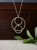 three-circle-handmade-silver-pendant-necklace