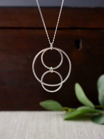 COSMOS Handmade Sterling Silver Celestial Charm Necklace – RisingTides