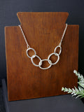 Chunky Oval Chained Necklace
